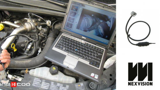 Endoscope industriel pour le diagnostic et la maintenance des véhicules