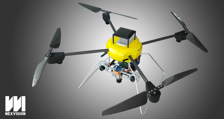 Triple-head-ultra-light-UAV